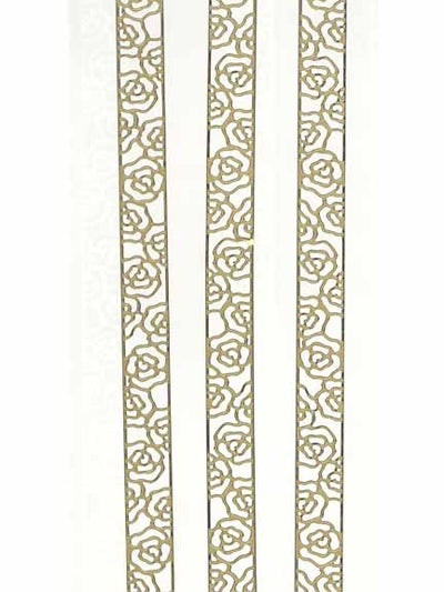 Starform Rose Ribbon GOLD Elegant Peel Border 1260 G
