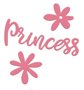 Couture Creations- Mini Die- You Go Girl- Princess
