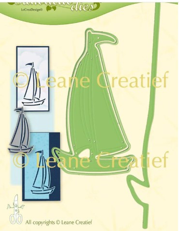 Leane Creatief- LeCrea' Silhouette Dies- Sailboat 45.6555