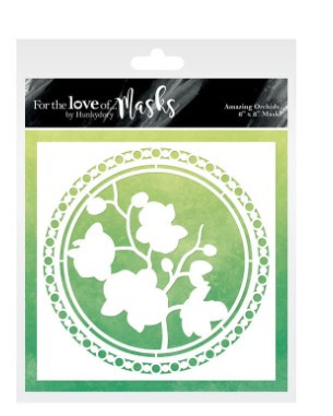 Hunkydory Crafts For the Love of Masks - Amazing Orchids