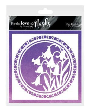 Hunkydory Crafts For the Love of Masks - Cute Bluebells