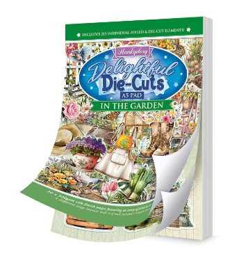 Hunkydory Crafts - Delightful Die-Cuts A5 Pad- In the Garden