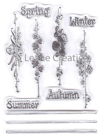 Leane Creatief- Project Life & Cards clear stamp- Four Seasons 55.2038