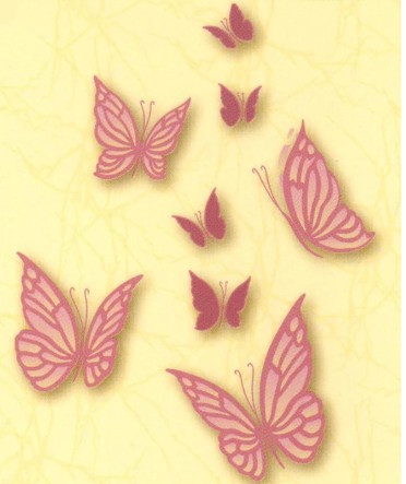 Leane Creatief- Clear Stamp- Small Butterflies 55.1567