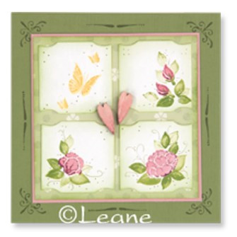 Leane Creatief- Clear Stamp- Small Butterflies 55.1567