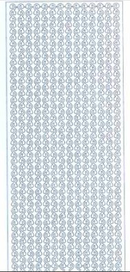 Starform Deco Stickers - Deco Stickers - Swirl Border Gold Peel Stickers