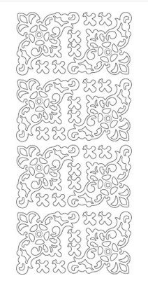 Ecstacy Crafts Double Sided Sticky Sticker - Large Corners 3778DS