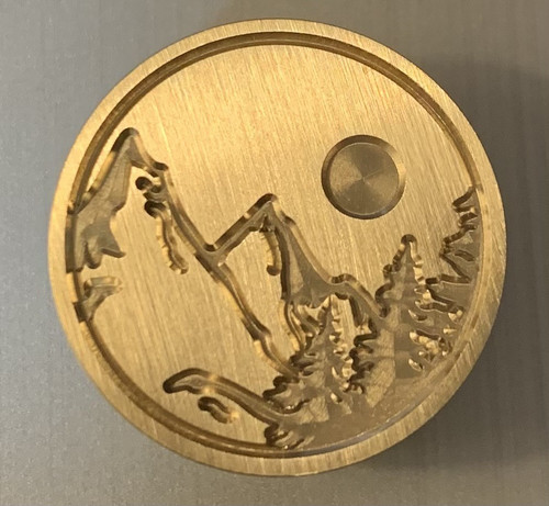 Sealing Wax Seal Stamp -Brass Mountain