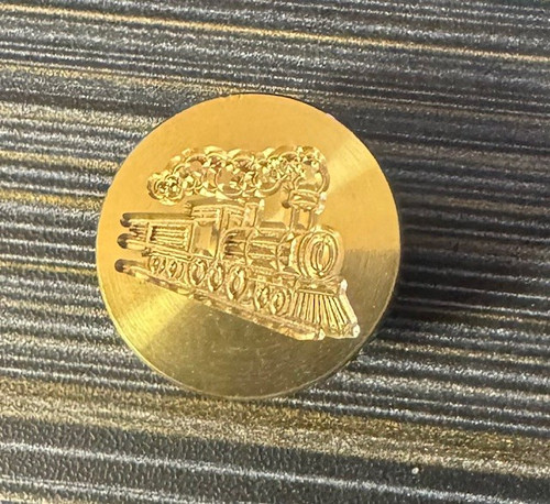 Sealing Wax Seal Stamp - Brass Train