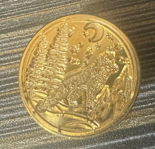 Sealing Wax Seal Stamp - Brass Wolf