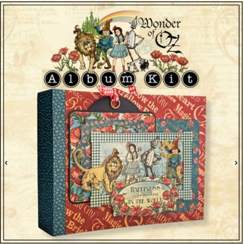 Graphic 45 12x12 Collection Pack- Wonder of Oz Album Kit