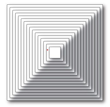 Memory Box 30088 Square Basics Set craft die 165 Dies