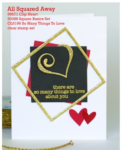 Memory Box 30088 Square Basics Set craft die 165 Dies