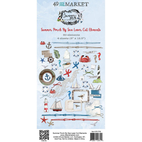 49 and Market- By Katie Pertiet- Summer Porch By Sea Laser Cut Elements