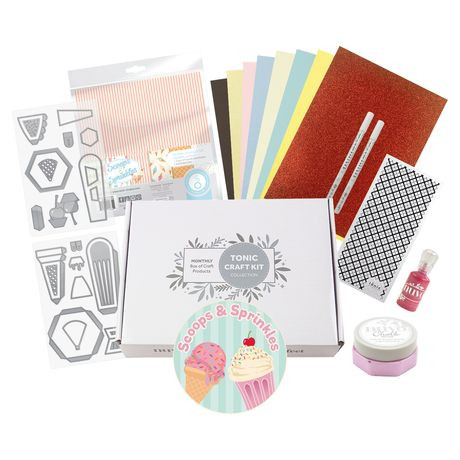 Tonic Craft Kit - Issue 92 - Scoops and Sprinkles