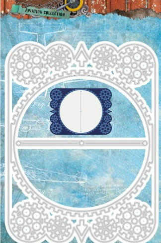 Studio Light Just Lou Cutting & Embossing Die Aviation Collection nr.16