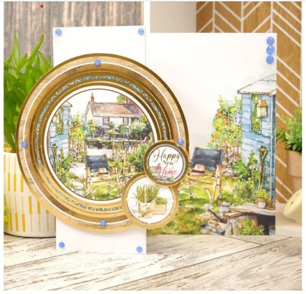 Hunkydory Crafts Picturesque Passtimes In The Garden Luxury Topper Set