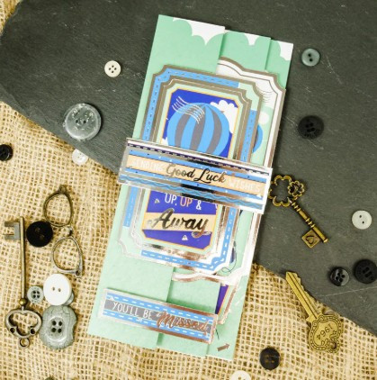 Hunkydory Crafts Memorable Moments Adventure Awaits Luxury Topper Collection