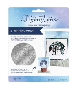 Hunkydory Crafts Moonstone Dies - Starry Snowman
