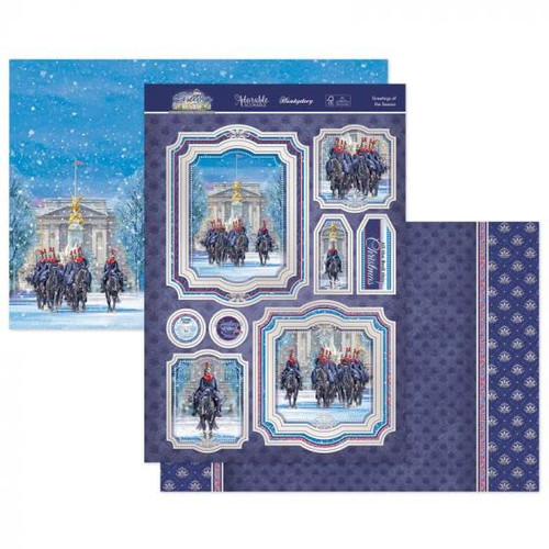 Hunkydory Crafts Snowy Days Luxury Topper Set- Greetings of the Season SNOWY22-903