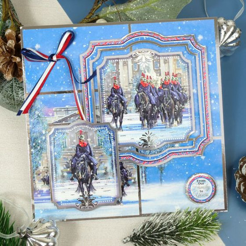 Hunkydory Crafts Snowy Days Luxury Topper Set- Greetings of the Season SNOWY22-903