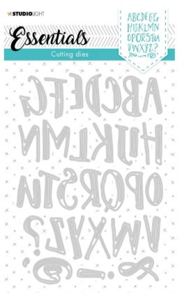 Studio LightCutting Die Alphabet Mixed Media Essentials 137x197mm nr.391