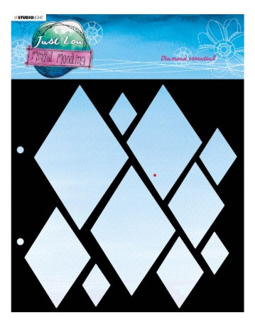 Studio Light JL Mask Diamonds Essentials 203,2x203,2x1mm 1 PC nr.95