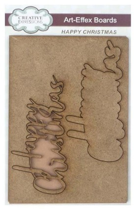 Creative Expressions Art-Effex Happy Christmas