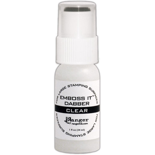 Ranger Embossing Dabber- Clear Transparent 1 fl oz