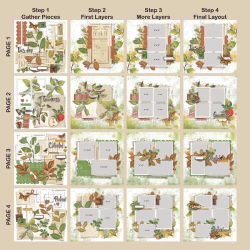 49 and Market- Vintage Orchard- Page Kit