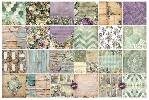 Text(ures) by Lou Collins Beneath the Brambles 12x12