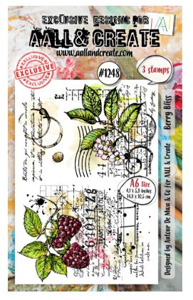AALL and Create - A6 Stamp Set - Berry Bliss