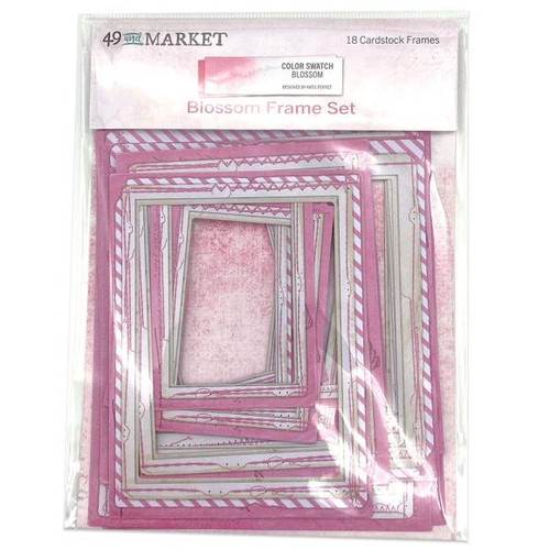 49 and Market Color Swatch Blossom Frame Set