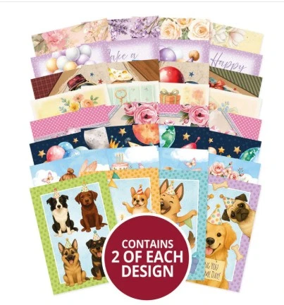 Hunkydory Crafts- Pocket Pad- Birthday Waterfalls Speciality Pocket Pad