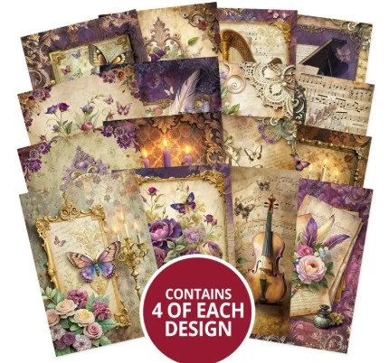 Hunkydory Crafts- Pocket Pad- The Enchanting Parlour Pocket Pad