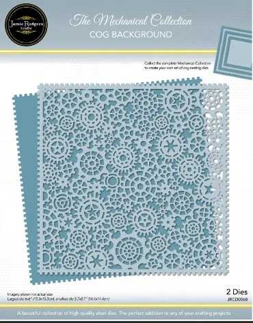 Jamie Rodgers Crafts - Cog Background Die Set