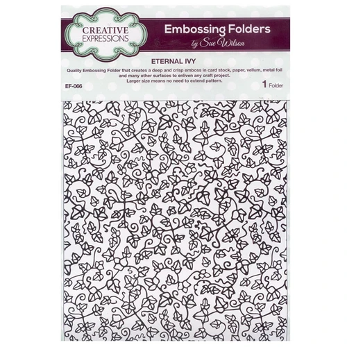Sue Wilson XL Embossing Folder - Eternal Ivy