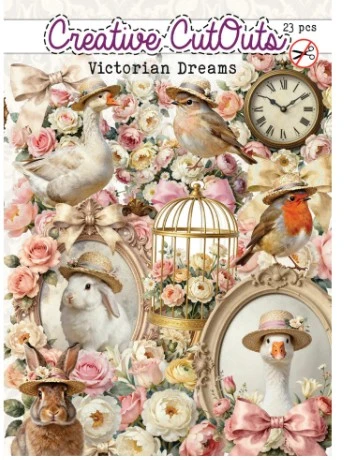 Creatief Art - Die-Cuts - Victorian Dreams - 23 pieces