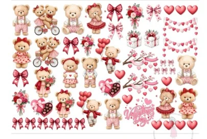 Dress My Craft - Stick N Peel Stickers - Say It Cute