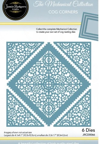 Jamie Rodgers Crafts - Cog Corners Die Set