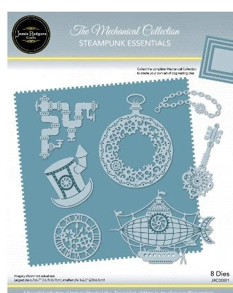 Jamie Rodgers Crafts - Steampunk Essentials Die Set