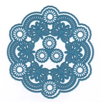 Joy! Craft Die - Circle Butterfly & Flowers
