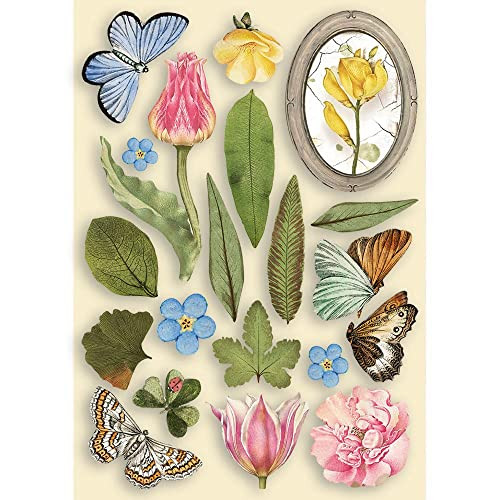 Stamperia Wooden Shapes A5 - Romantic Garden House