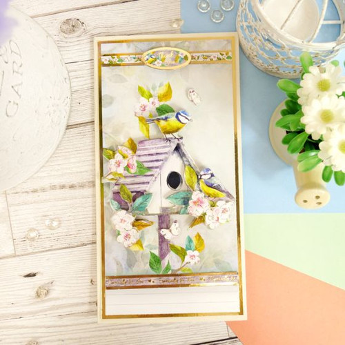 Hunkydory Crafts Hello Spring Deco-Large Set- Home, Tweet Home HELLODEC906