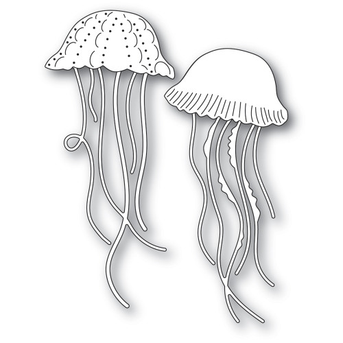 Memory Box 100% Steel Graceful Jellyfish Cutting Die- 94574