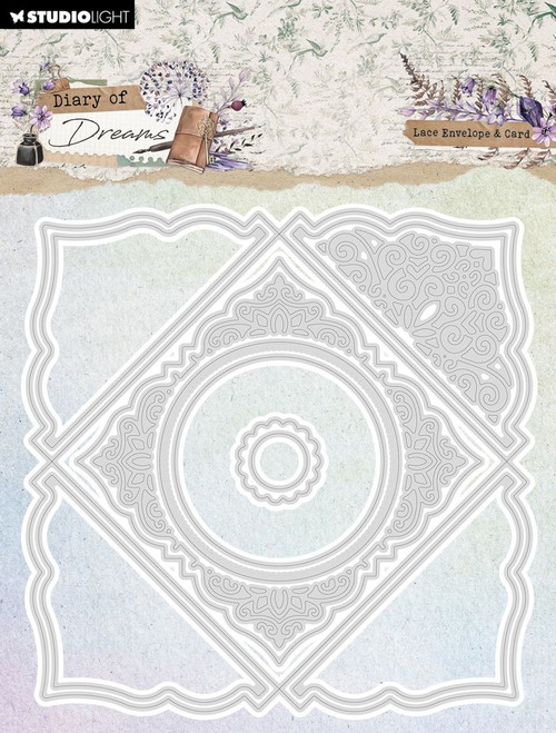 Studio Light Essentials Cutting Dies - Lace Envelope & Card Nr.977