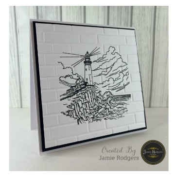 Jamie Rodgers Crafts Lighthouse A6 Clear Stamp Set
