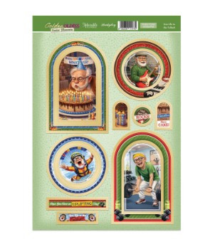 Hunkydory Crafts Golden Oldies - Senior Moments Topper Sheet - Live Life to the Fullest!