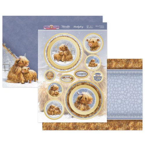 Hunkydory Crafts Festive Friends Luxury Topper Collection CUTE23-101