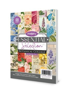 Hunkydory Crafts Essential Selection Paper Pad - Botanical Collage